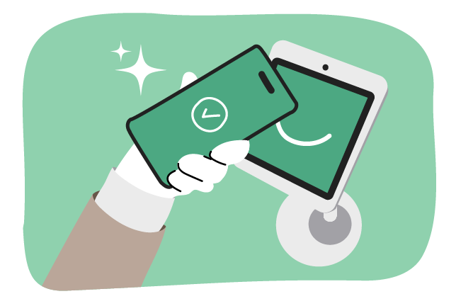 Оплата покупок с помощью смартфона